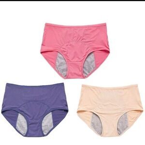 Period 3 Leak-proof Menstrual Briefs for Ladies (6XL) Equivalent To A US 3XL